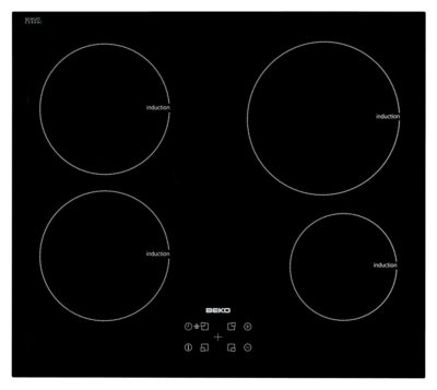 Beko HII64400AT Induction Hob. Beko HII64400AT Induction Hob.